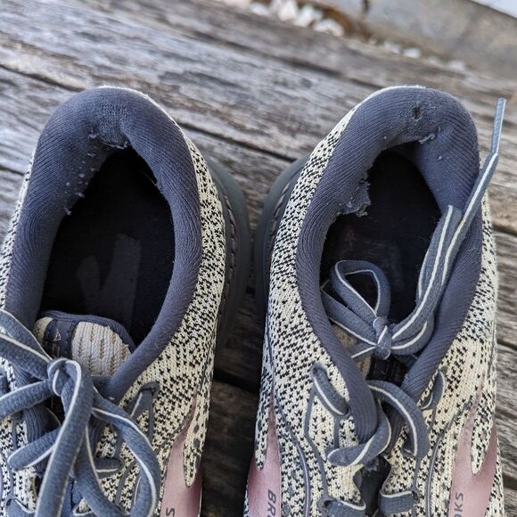 Brooks Women's Adrenaline GTS 21 Running Shoe - Ombre/Lavender/Metallic size 11 - Picture 9 of 9